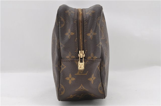 Auth LOUIS VUITTON Monogram Trousse Toilette 28 Clutch Hand Bag M47522 LV 6310C