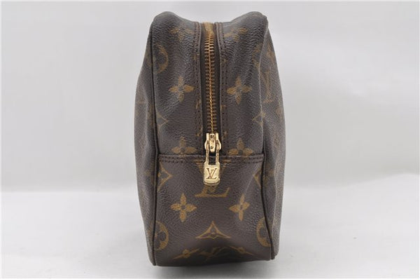 Auth LOUIS VUITTON Monogram Trousse Toilette 28 Clutch Hand Bag M47522 LV 6310C