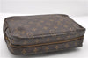 Auth LOUIS VUITTON Monogram Trousse Toilette 28 Clutch Hand Bag M47522 LV 6310C