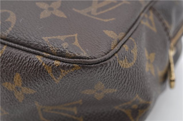 Auth LOUIS VUITTON Monogram Trousse Toilette 28 Clutch Hand Bag M47522 LV 6310C