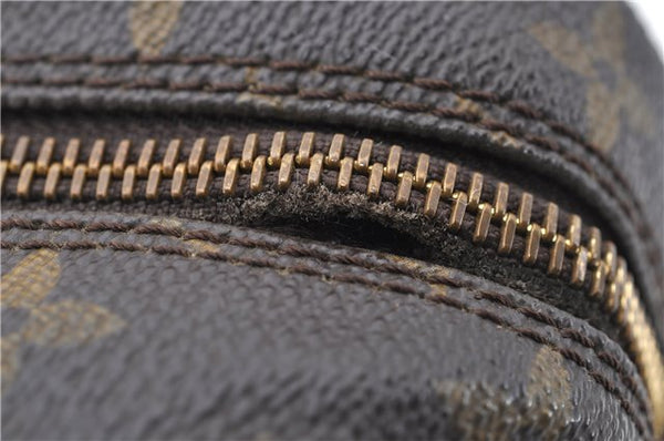 Auth LOUIS VUITTON Monogram Trousse Toilette 28 Clutch Hand Bag M47522 LV 6310C