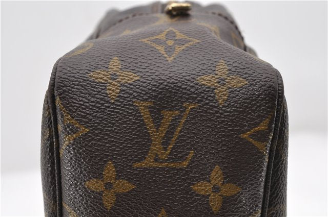 Auth LOUIS VUITTON Monogram Trousse Toilette 28 Clutch Hand Bag M47522 LV 6310C