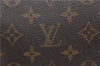 Auth LOUIS VUITTON Monogram Trousse Toilette 28 Clutch Hand Bag M47522 LV 6310C
