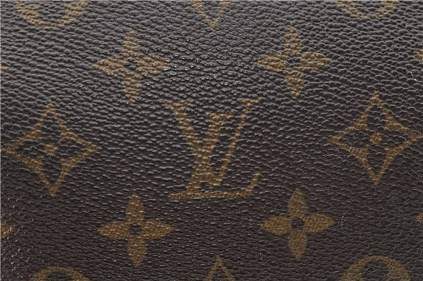 Auth LOUIS VUITTON Monogram Trousse Toilette 28 Clutch Hand Bag M47522 LV 6310C