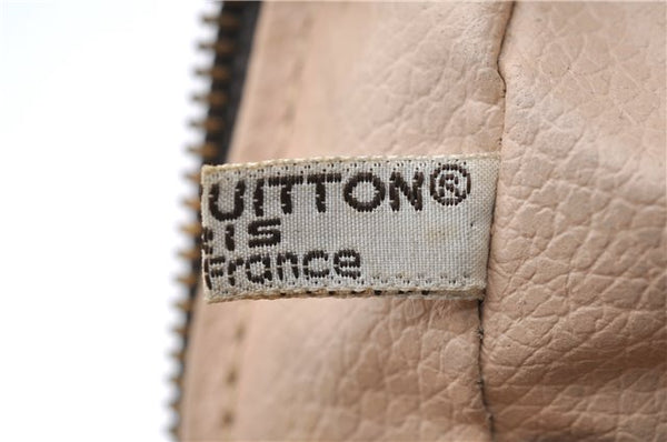 Auth LOUIS VUITTON Monogram Trousse Toilette 28 Clutch Hand Bag M47522 LV 6310C