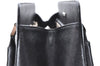 Authentic BURBERRY Vintage Leather Shoulder Tote Bag Black 6310D