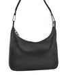 Authentic GUCCI Vintage Shoulder Bag Purse Leather 0013812 Black 6311I