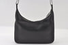Authentic GUCCI Vintage Shoulder Bag Purse Leather 0013812 Black 6311I