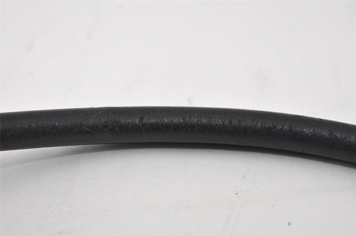 Authentic GUCCI Vintage Shoulder Bag Purse Leather 0013812 Black 6311I