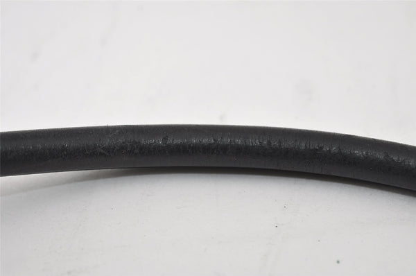 Authentic GUCCI Vintage Shoulder Bag Purse Leather 0013812 Black 6311I