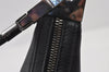 Authentic GUCCI Vintage Shoulder Bag Purse Leather 0013812 Black 6311I
