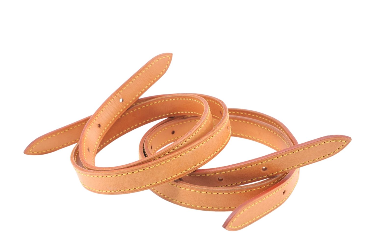 Authentic Louis Vuitton Leather Shoulder Strap For Bucket GM 31.9