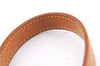 Authentic Louis Vuitton Leather Shoulder Strap For Bucket GM 31.9" Beige 6312E