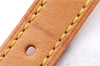 Authentic Louis Vuitton Leather Shoulder Strap For Bucket GM 31.9" Beige 6312E