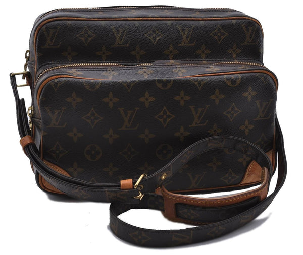 Authentic LOUIS VUITTON Monogram Nile Shoulder Cross Body Bag M45244 LV 6315C