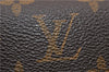 Auth Louis Vuitton Monogram Pochette Porte Monnaie Credit Wallet M61725 LV 6316F