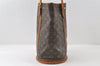 Authentic Louis Vuitton Monogram Bucket GM Shoulder Tote Bag M42236 Junk 6316I