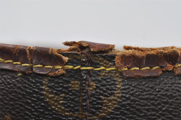 Authentic Louis Vuitton Monogram Bucket GM Shoulder Tote Bag M42236 Junk 6316I