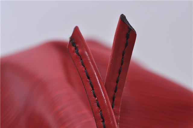 Authentic LOUIS VUITTON Epi Noe Red Shoulder Bag M44007 LV 6318C