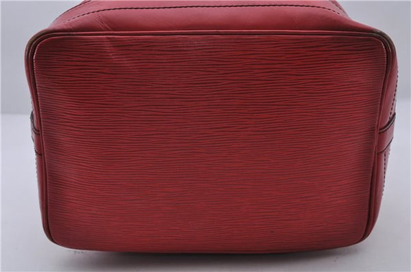 Authentic LOUIS VUITTON Epi Noe Red Shoulder Bag M44007 LV 6318C
