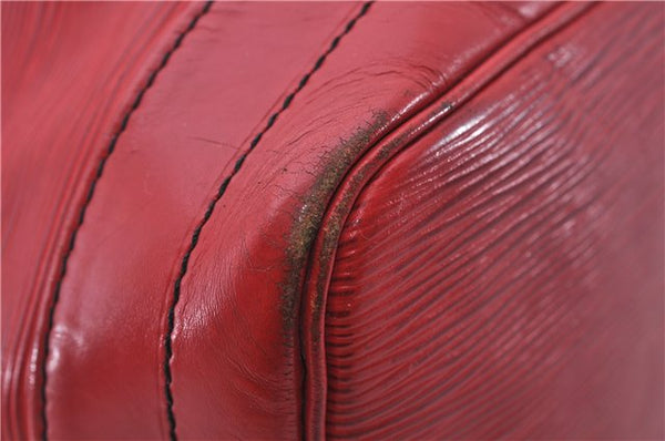 Authentic LOUIS VUITTON Epi Noe Red Shoulder Bag M44007 LV 6318C