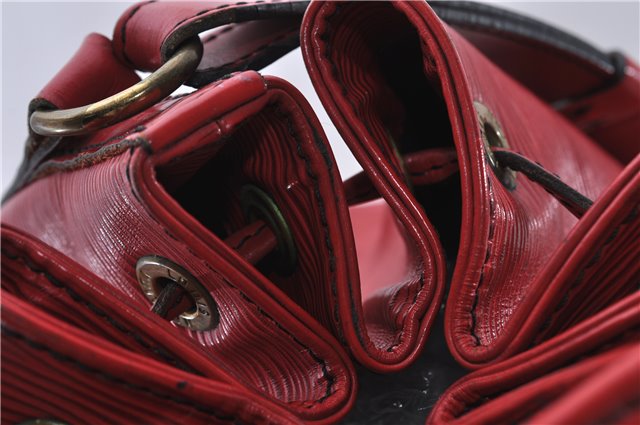 Authentic LOUIS VUITTON Epi Noe Red Shoulder Bag M44007 LV 6318C