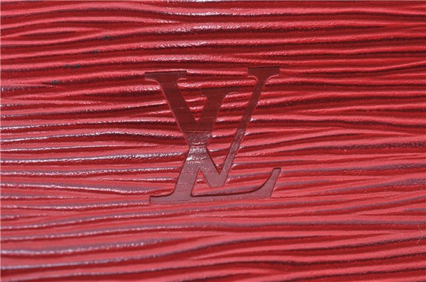 Authentic LOUIS VUITTON Epi Noe Red Shoulder Bag M44007 LV 6318C