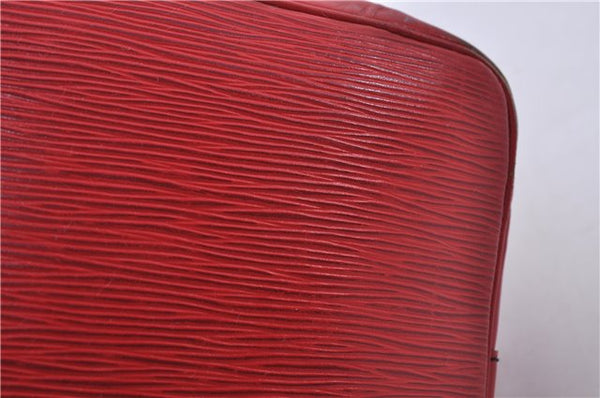 Authentic LOUIS VUITTON Epi Noe Red Shoulder Bag M44007 LV 6318C