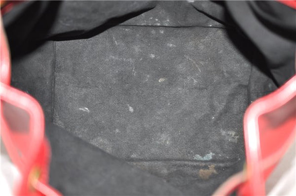 Authentic LOUIS VUITTON Epi Noe Red Shoulder Bag M44007 LV 6318C