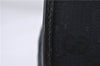 Authentic GUCCI Jackie Shoulder Tote Bag GG Canvas Leather 0021074 Black 6318D