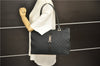 Authentic GUCCI Jackie Shoulder Tote Bag GG Canvas Leather 0021074 Black 6318D