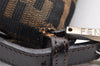 Authentic FENDI Zucca Mamma Baguette Shoulder Bag Canvas Leather Brown 6319I