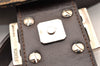 Authentic FENDI Zucca Mamma Baguette Shoulder Bag Canvas Leather Brown 6319I