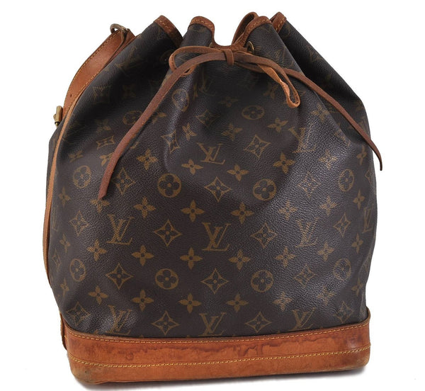 Authentic LOUIS VUITTON Monogram Noe Shoulder Bag M42224 LV 6320C