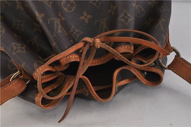 Authentic LOUIS VUITTON Monogram Noe Shoulder Bag M42224 LV 6320C