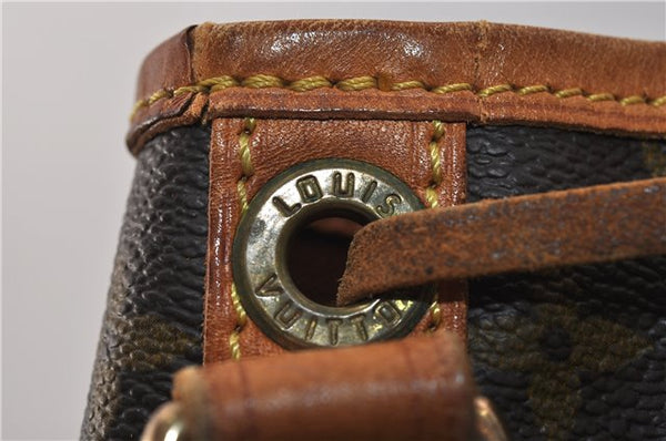 Authentic LOUIS VUITTON Monogram Noe Shoulder Bag M42224 LV 6320C