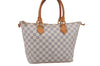 Authentic Louis Vuitton Damier Azur Saleya PM Shoulder Tote Bag N51186 LV 6320D