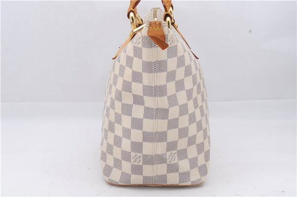 Authentic Louis Vuitton Damier Azur Saleya PM Shoulder Tote Bag N51186 LV 6320D