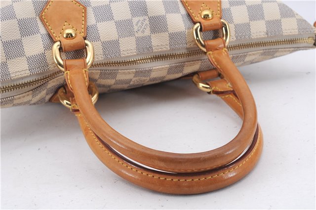 Authentic Louis Vuitton Damier Azur Saleya PM Shoulder Tote Bag N51186 LV 6320D