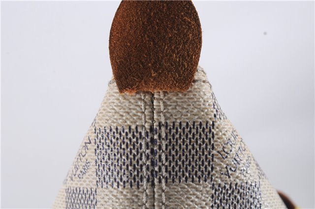 Authentic Louis Vuitton Damier Azur Saleya PM Shoulder Tote Bag N51186 LV 6320D