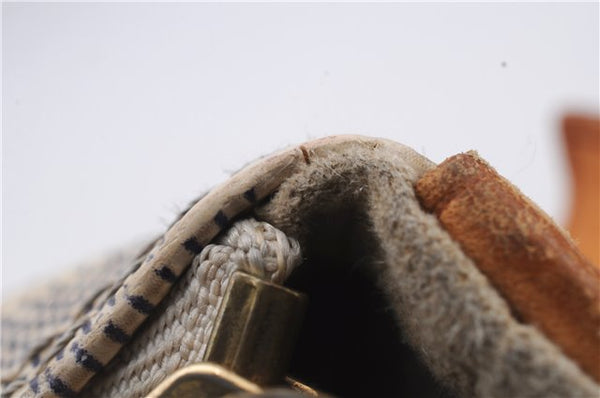 Authentic Louis Vuitton Damier Azur Saleya PM Shoulder Tote Bag N51186 LV 6320D