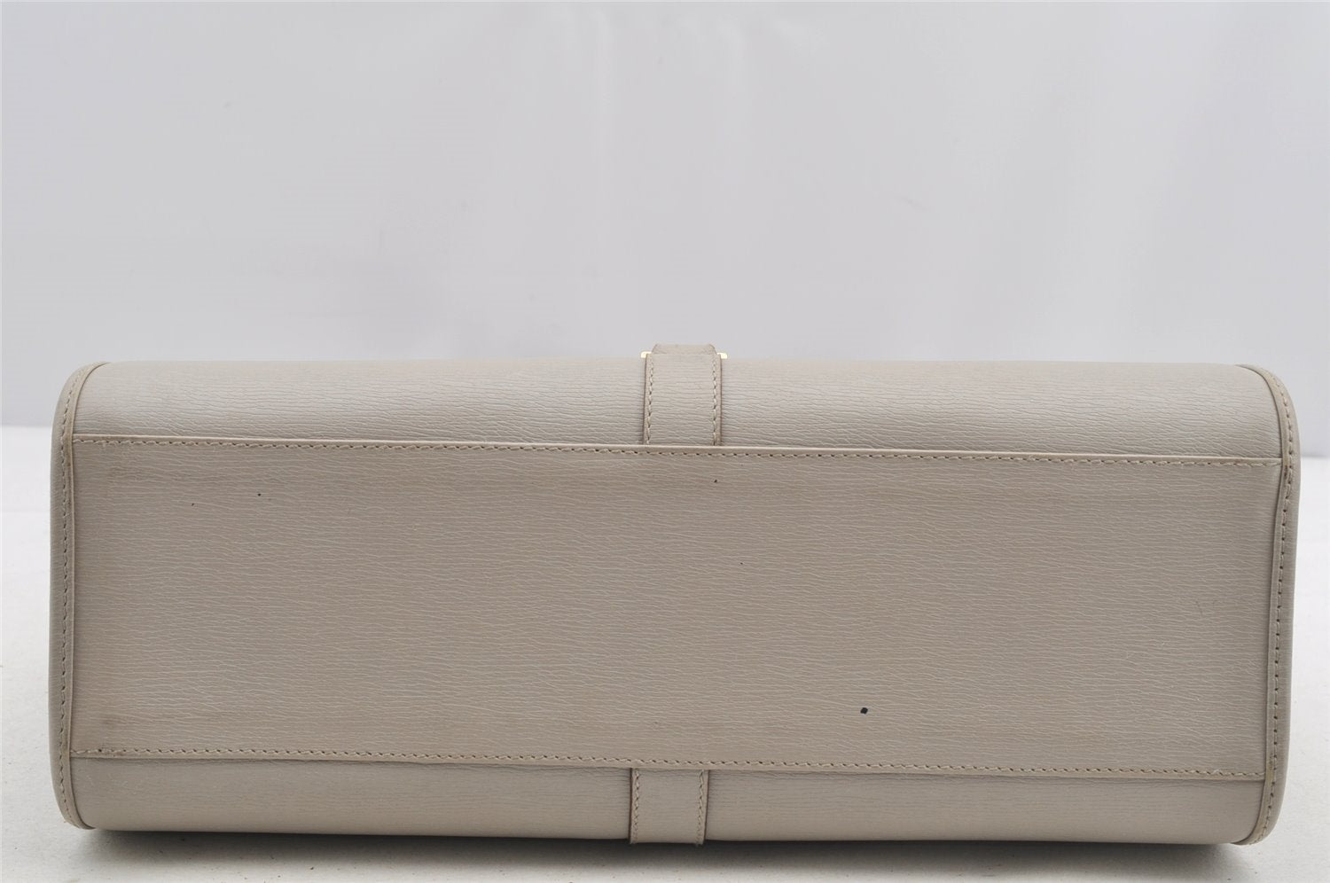 Authentic GUCCI Jackie Shoulder Hand Bag Purse Leather 0021067 Light Gray 6320I