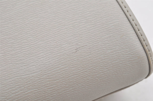 Authentic GUCCI Jackie Shoulder Hand Bag Purse Leather 0021067 Light Gray 6320I