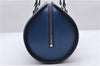 Authentic Louis Vuitton Epi Soufflot Hand Bag Blue M52225 LV 6321D