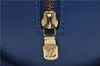 Authentic Louis Vuitton Epi Soufflot Hand Bag Blue M52225 LV 6321D