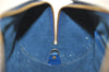 Authentic Louis Vuitton Epi Soufflot Hand Bag Blue M52225 LV 6321D