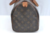 Authentic Louis Vuitton Monogram Speedy 30 Hand Boston Bag M41526 LV 6321G