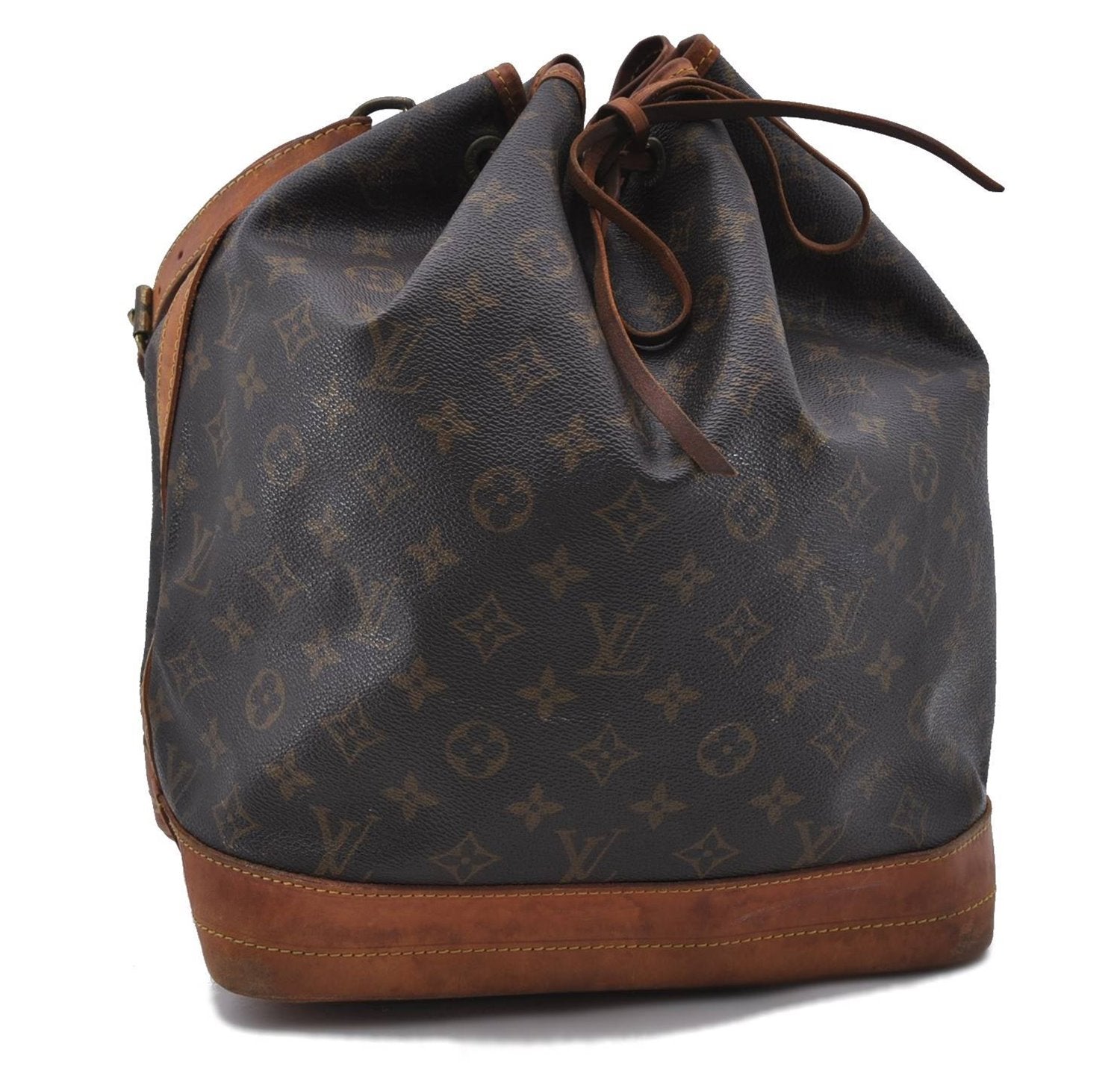 Authentic LOUIS VUITTON Monogram Noe Shoulder Bag M42224 LV 6322C