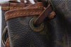 Authentic LOUIS VUITTON Monogram Noe Shoulder Bag M42224 LV 6322C