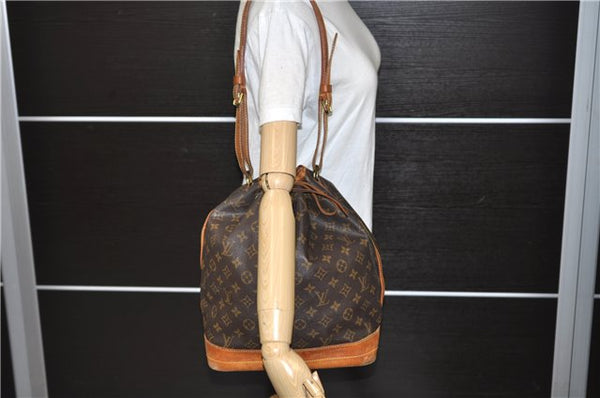 Authentic LOUIS VUITTON Monogram Noe Shoulder Bag M42224 LV 6322C